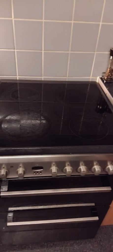 Indenst double fan oven