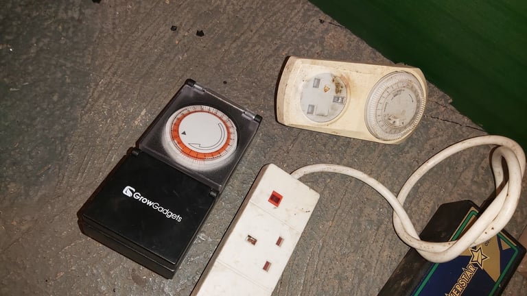 Ecotechnics Powerstar 4 Way Lighting Contactors with Timers Grow Hydroponics