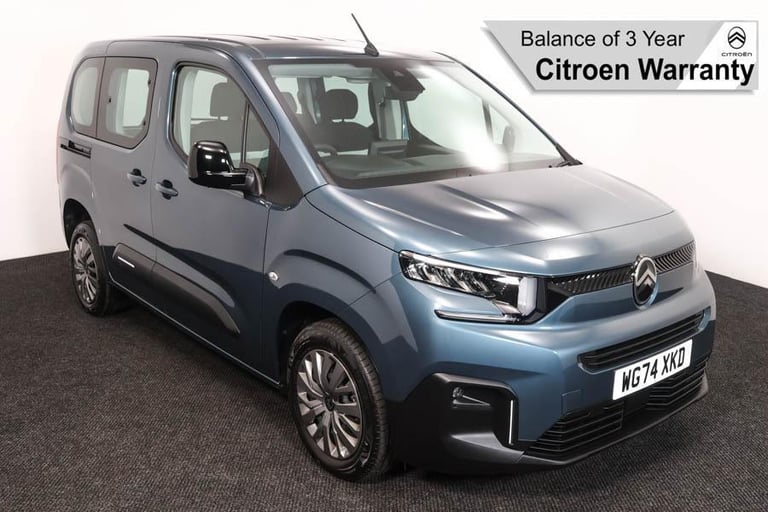 2024(24) Citroen Berlingo 1.5 Plus BlueHDi 3 Seat Wheelchair WAV ~ New Shape
