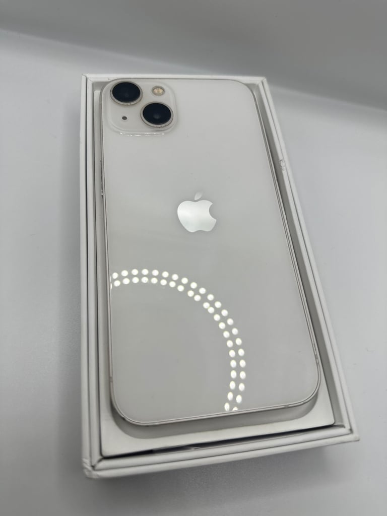 PRISTINE: Apple iPhone 13, 128gb, White (UNLOCKED)