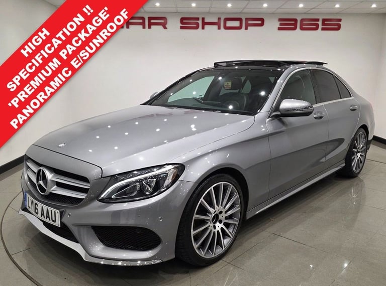 2016 MERCEDES-BENZ C-CLASS 2.1 C250D AMG LINE (PREMIUM) SALOON 7G-TRONIC+ EURO 6