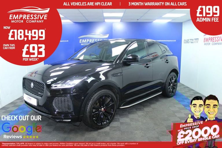 image for 2018 06 JAGUAR E-PACE 2.0 D180 R-DYNAMIC HSE SUV 5DR DIESEL AUTO AWD EURO 6 (S/S