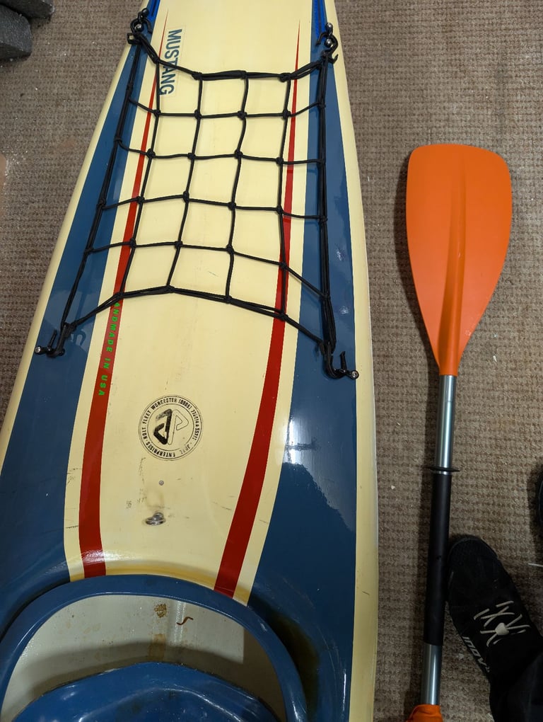 Kayak Canoe with Paddles, water tight no leaks, light weight Fiberglass Kayak