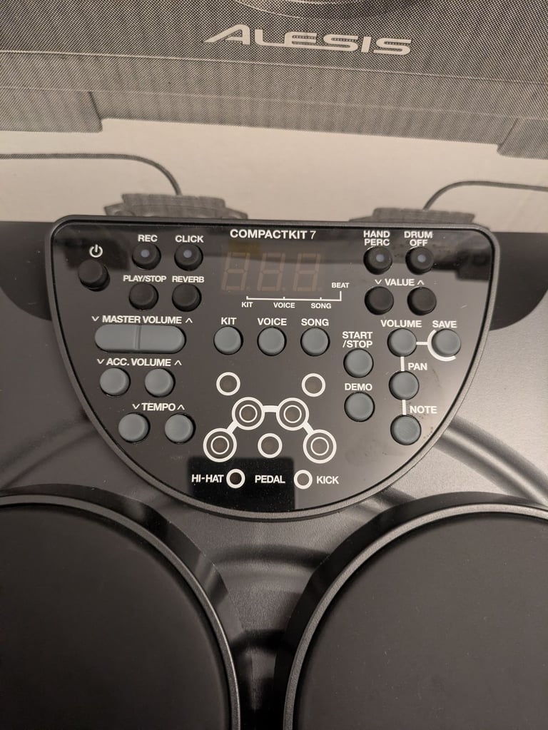 Alesis Compact 7 Pad Portable Tabletop Drum Kit