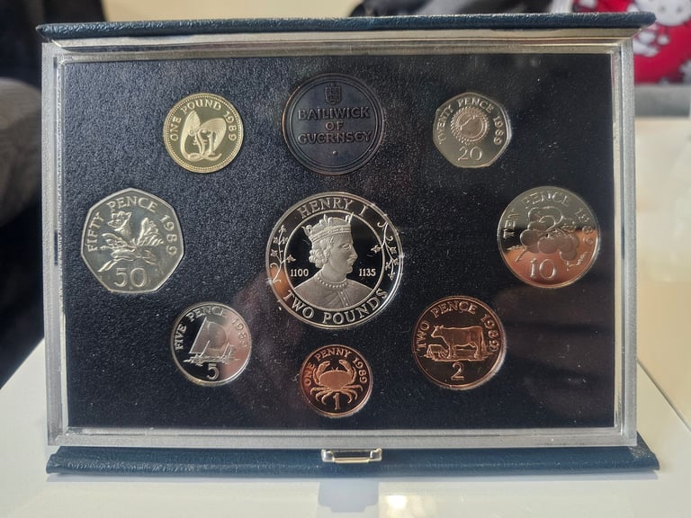 Royal Mint UK 1989 Proof Coin Set Collection Highly Original