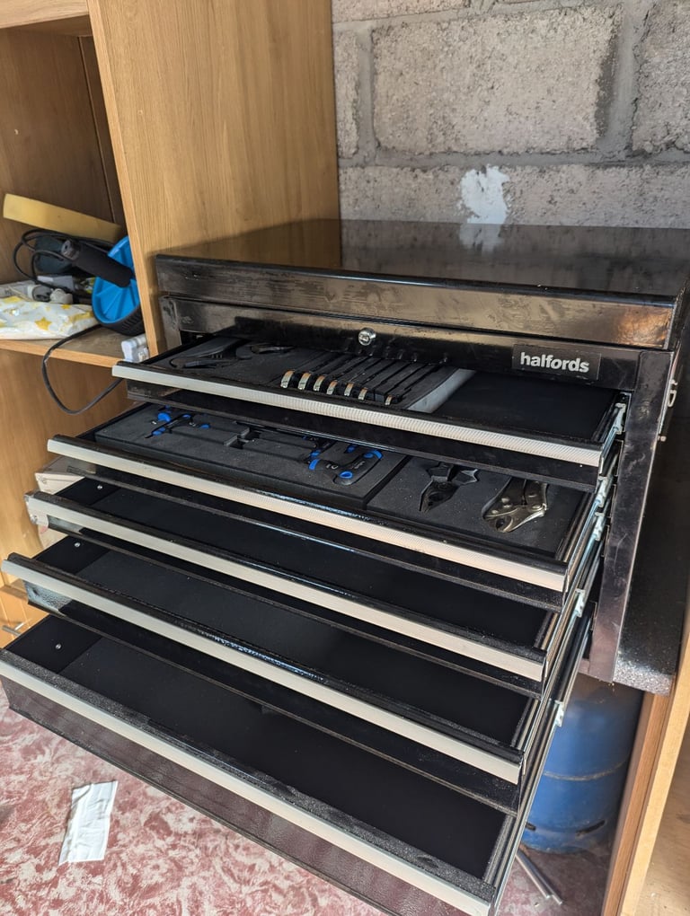 image for Large Tool Chest with Fitted Tools