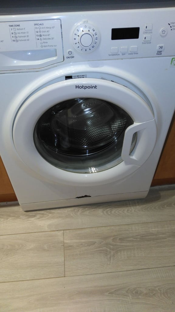 Hotpoint 9kg washing machine 