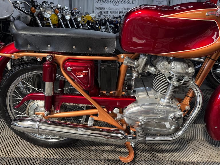1958 Ducati 175 sport, press tube, outstanding quality, the best we’ve seen 