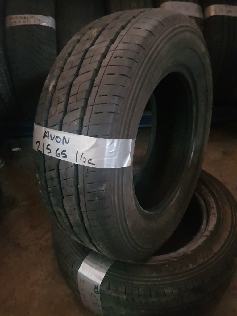 image for 215 65 15 c AVON van Tyres Matching pair ONLY £80fitted and balanced open 7 days a week 