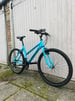 Women’s or teenage girl blue python mountain bike 26 wheels 
