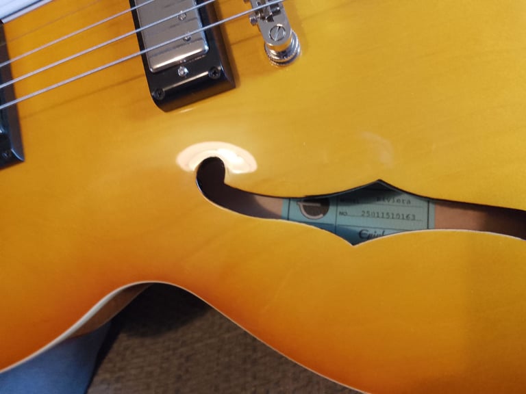 Epiphone Riviera and Hard Case