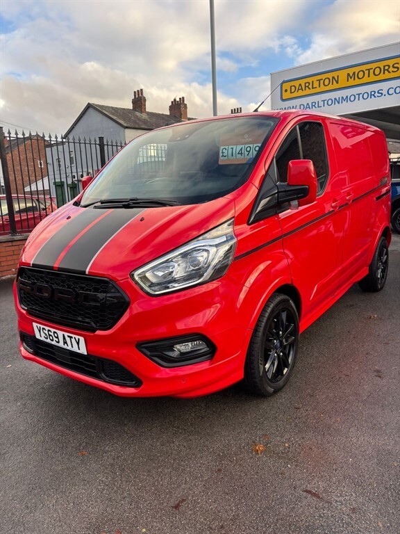 2019 Ford Transit Custom 2.0 EcoBlue 185ps Low Roof Sport Van PANEL VAN DIESEL Manual