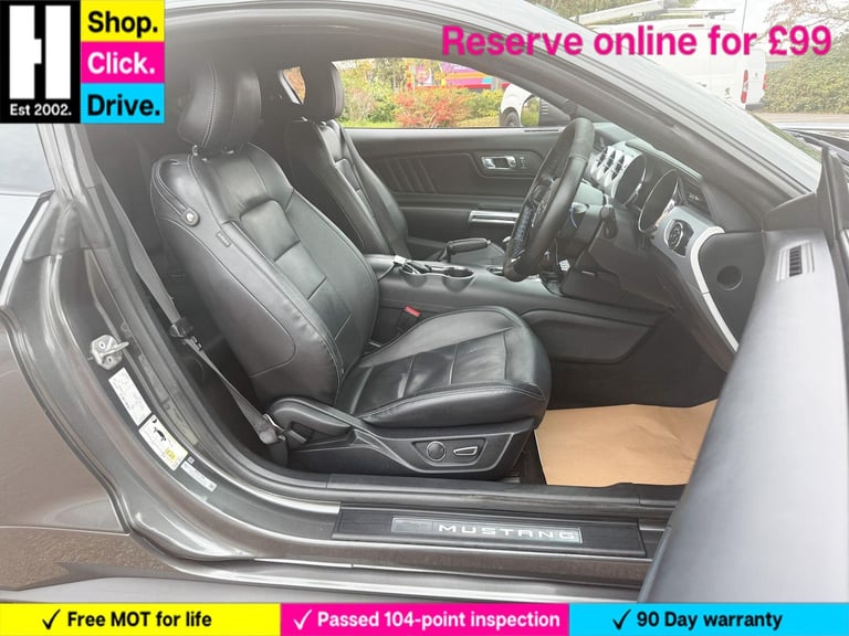 2017 Ford Mustang 2.3T EcoBoost Fastback 2dr Petrol Manual Euro 6 (317 ps) COUPE Petrol Manual