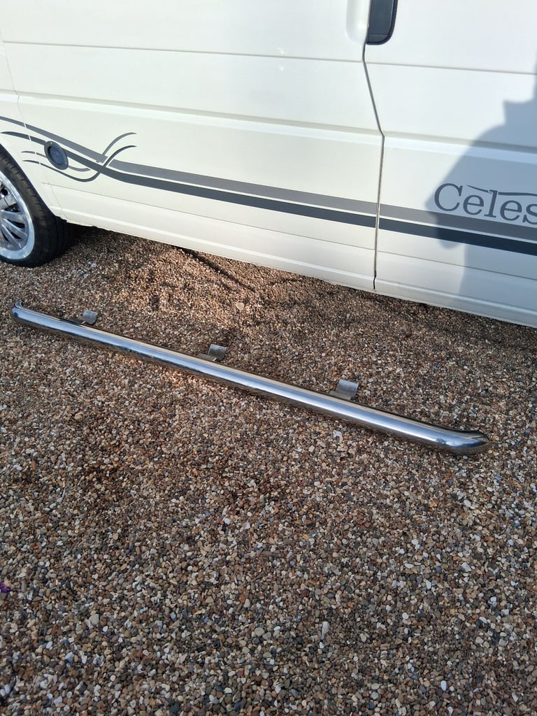 image for Vw amarok Sidebars stainless steel large will fit car van or campervan 