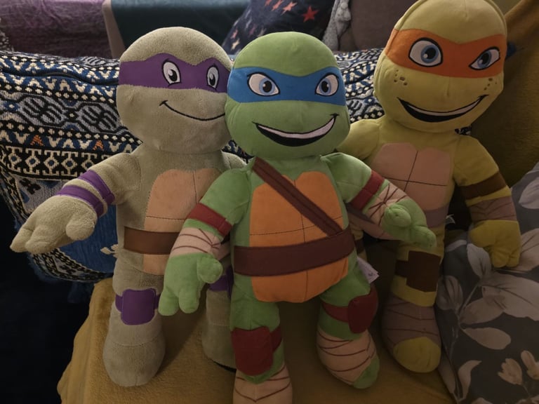 3 build a bear ninja turtles