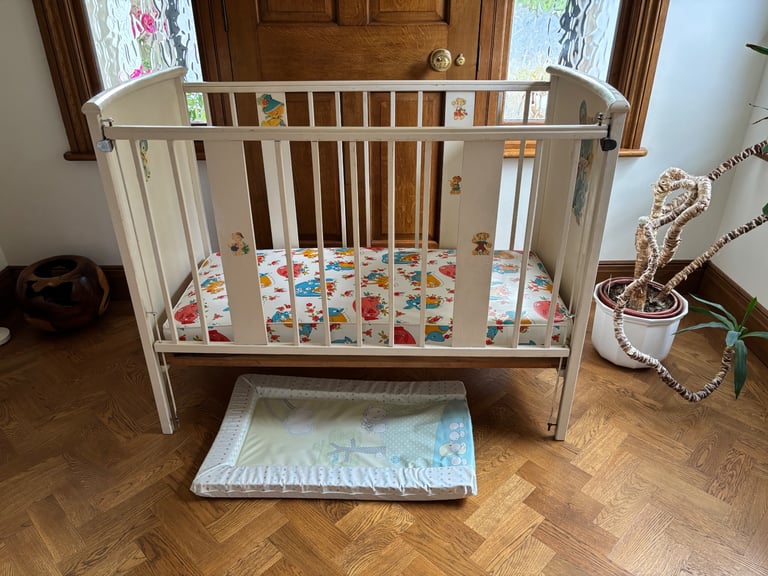 image for Cot with mattress