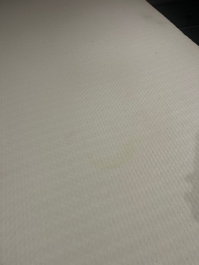 King size mattress with mattress topper included