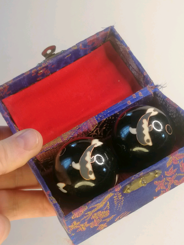 Chinese Healthy Balls, Thai Ji Yin Yang Exercise Balls. 