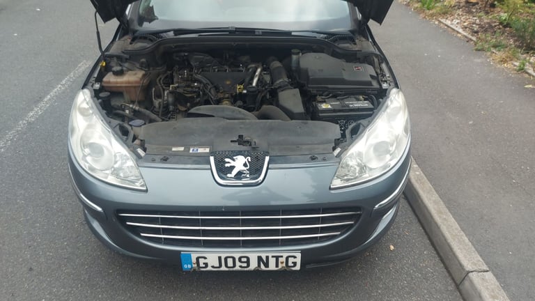 2009 Peugeot 407 2 litre diesel does over 60mpg, long mot till may 2026 