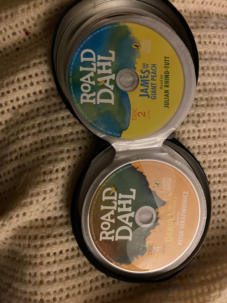 Roald Dahl Audio Book CD Collection 10 Phizz-Whizzing Audiobooks, 29 CDs