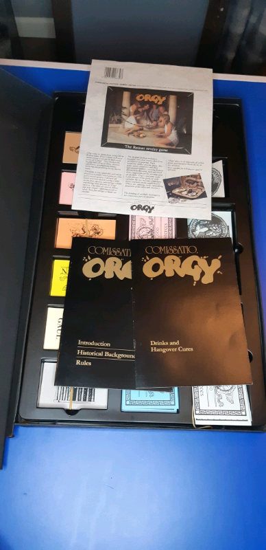 Orgy board game Comissatio