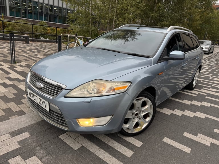 2007 FORD MONDEO TITANIUM X 2.0 TDCI DIESEL 6 SPEED MANUAL BLUE ESTATE 5dr 