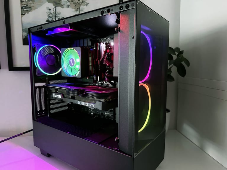 Gaming PC RTX 3070 Ti 8GB/ 32GB DDR5/ Ryzen 7 7700/ 1TB SSD