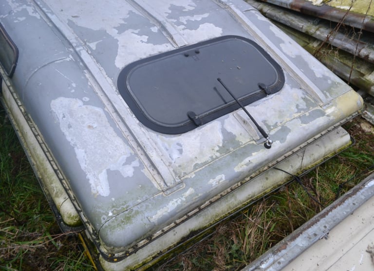 Land Rover Series 2 and 3 SWB Roof Panel with Sunroof and Alpine Light roof windows