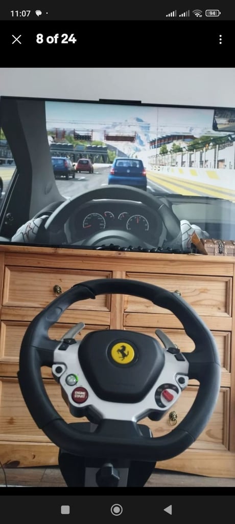Thrustmaster Ferrari GT Cockpit 458 Italia Xbox 360 Racing Wheel