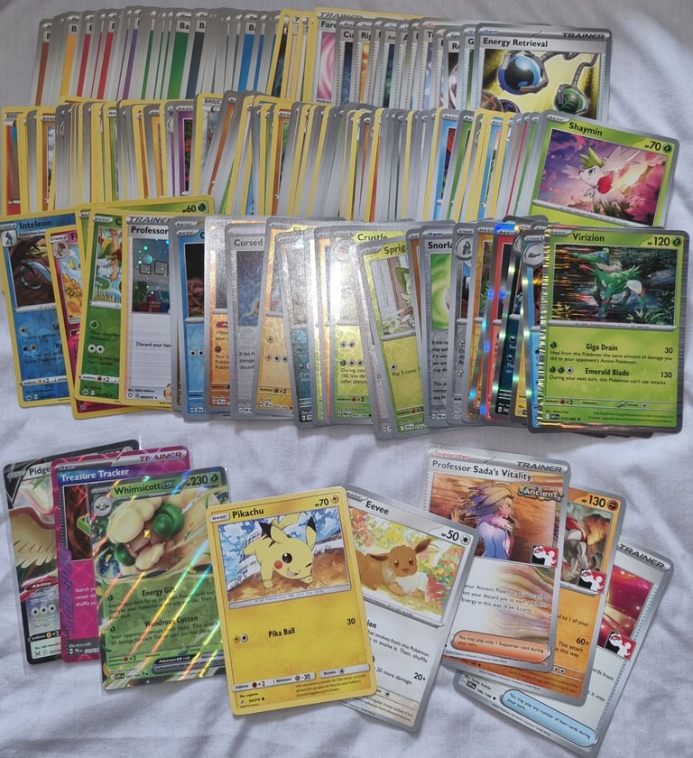 image for Pokemon Tin Bundle 1 OVER 200 CARDS!!!