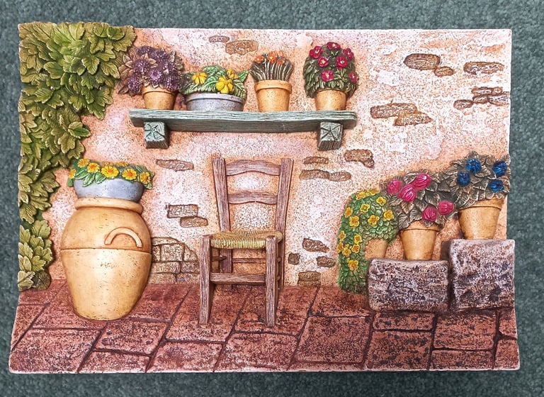 SPANISH WALL PLAQUES ( £10 EACH OR BUNDLE £20 )