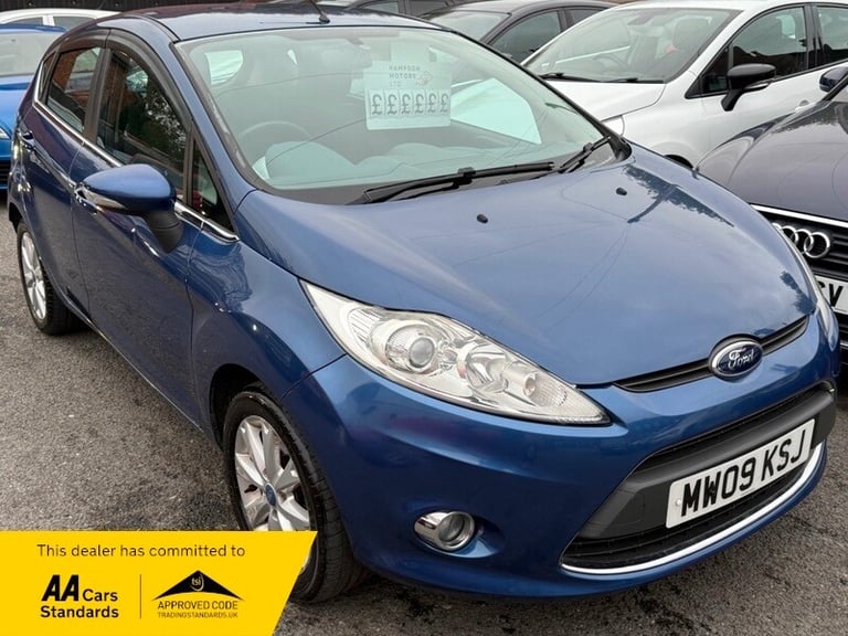 2009 Ford Fiesta 1.25 Zetec 5dr [82] HATCHBACK Petrol Manual