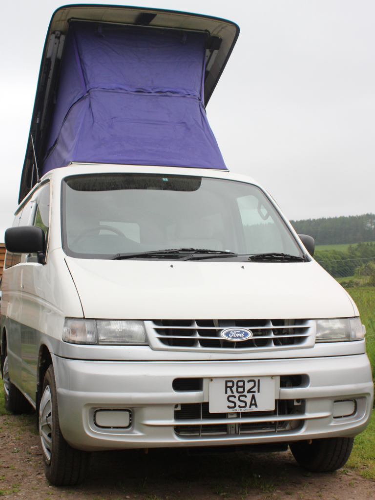 Ford Freda Mazda Bongo with One Year MOT Auto Free Top 2.5 TD Automatic 124773 Miles 1998