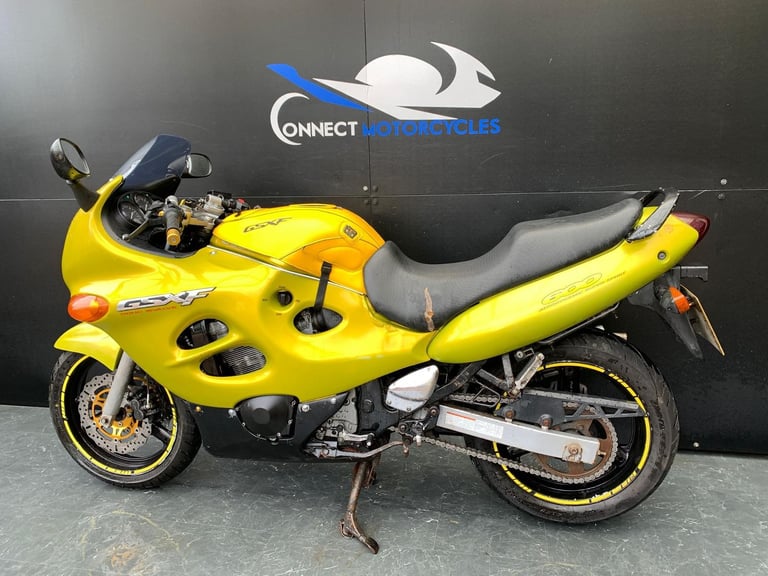 SUZUKI GSX 600F RUNNING PROJECT BIKE HPI CLEAR