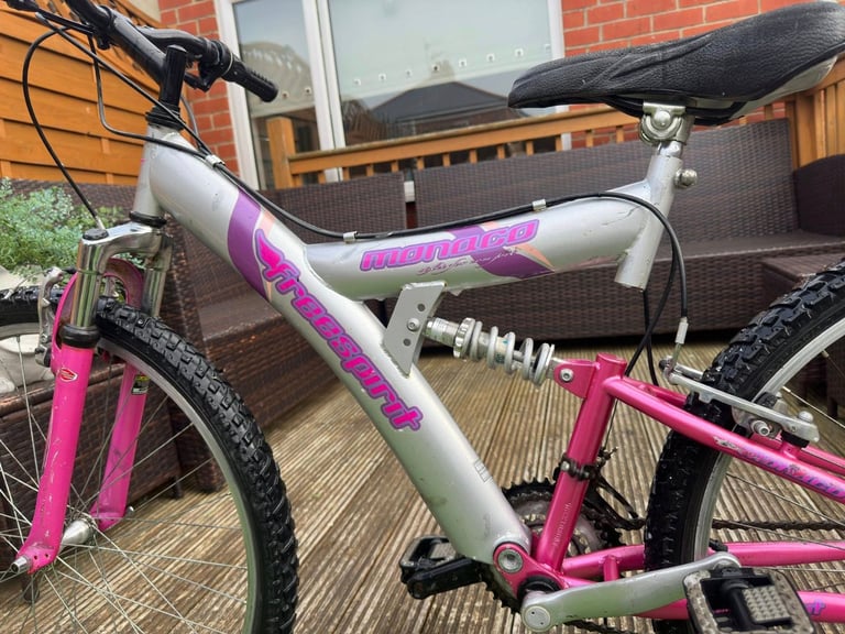 Ladies/Teens Full Suspension Mountain Bike