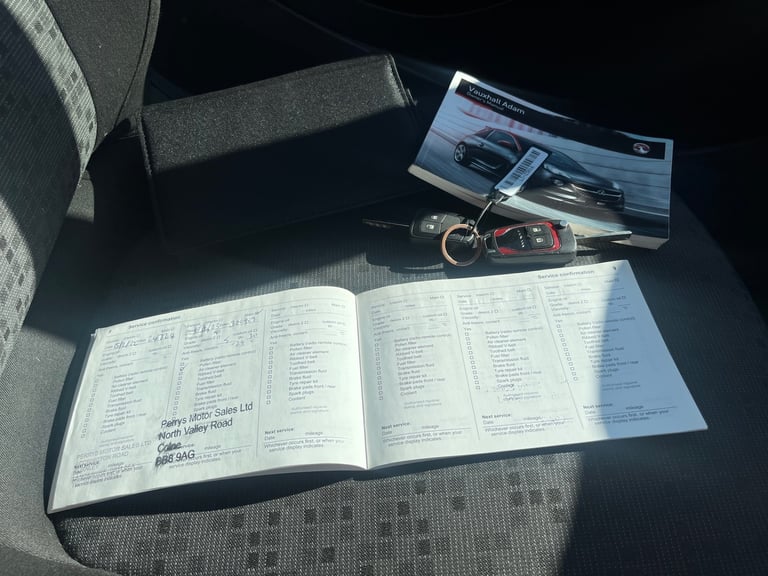 2017 Vauxhall Adam 1.2i Glam 3dr HATCHBACK Petrol Manual