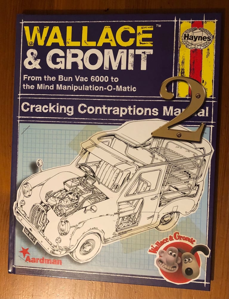 image for NEW WALLACE AND GROMIT CRACKING CONTRAPTIONS MANUAL