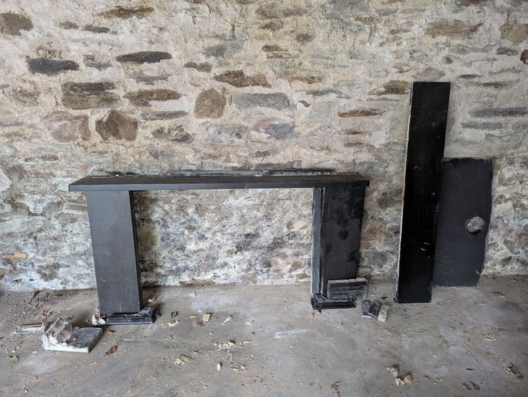 image for Solid slate fire surround