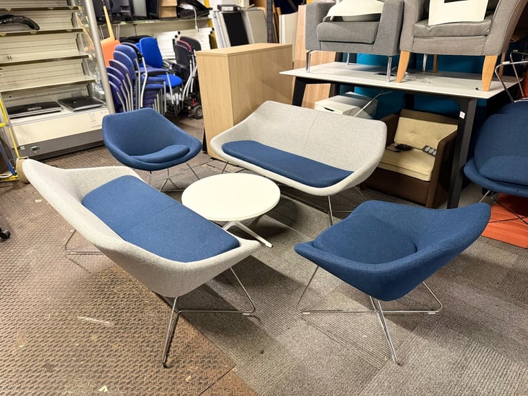 Allermuir Sofa Set with coffee table