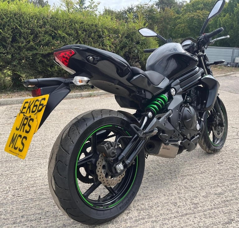 2016 66 KAWASAKI ER 650 FGF ABS ER6N ER6 NAKED BLACK CLEAN LOW MILESNEW MOT
