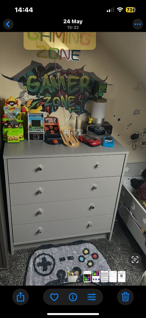 image for Grey Chest of Drawers