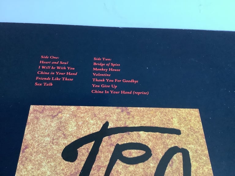 Vinyl T’Pau
