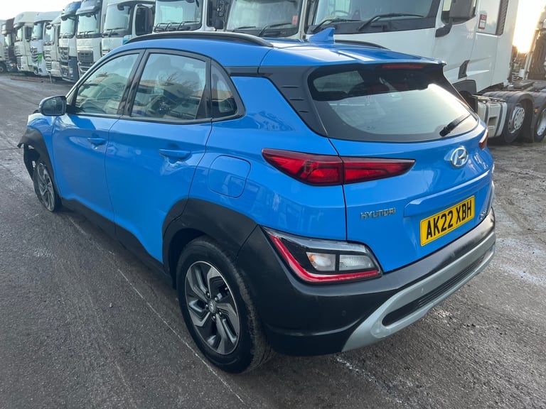 2022 HYUNDAI KONA SPORT CONNECT HYBRID ELECTRIC AUTO DAMAGED SALVAGE 