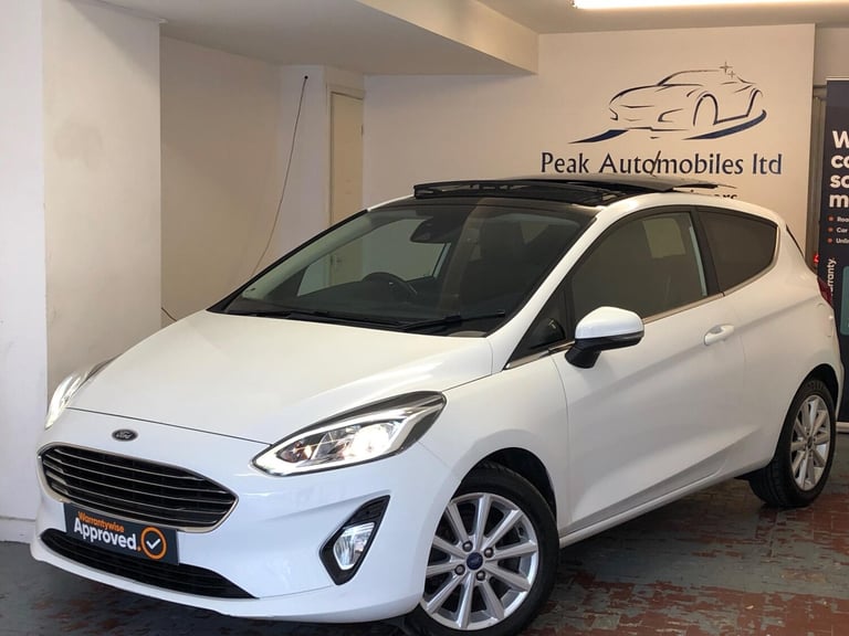 2017 Ford Fiesta 1.0T EcoBoost Titanium Euro 6 (s/s) 3dr HATCHBACK Petrol Manual