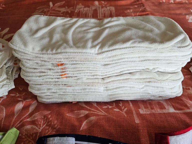 Gnappies Washable Nappies Bundle, 4 sizes, newborn to 16kg
