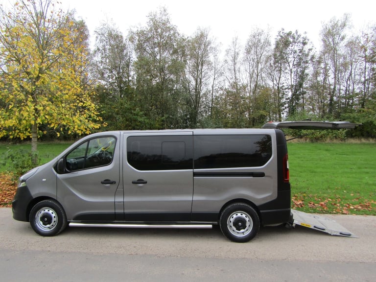 2018 Vauxhall Vivaro LWB 2900 1.6 CDTI Wheelchair Accessible Disabled Mobility Vehicle WAV MPV Di...
