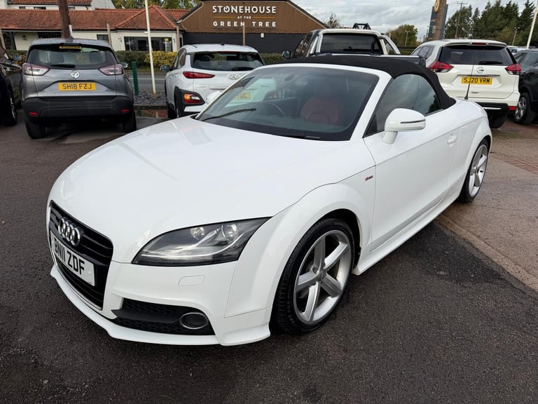 2011 Audi TT 1.8 TFSI S line Roadster 2dr Petrol Manual Euro 5 (160 ps) Convertible Petrol Manual