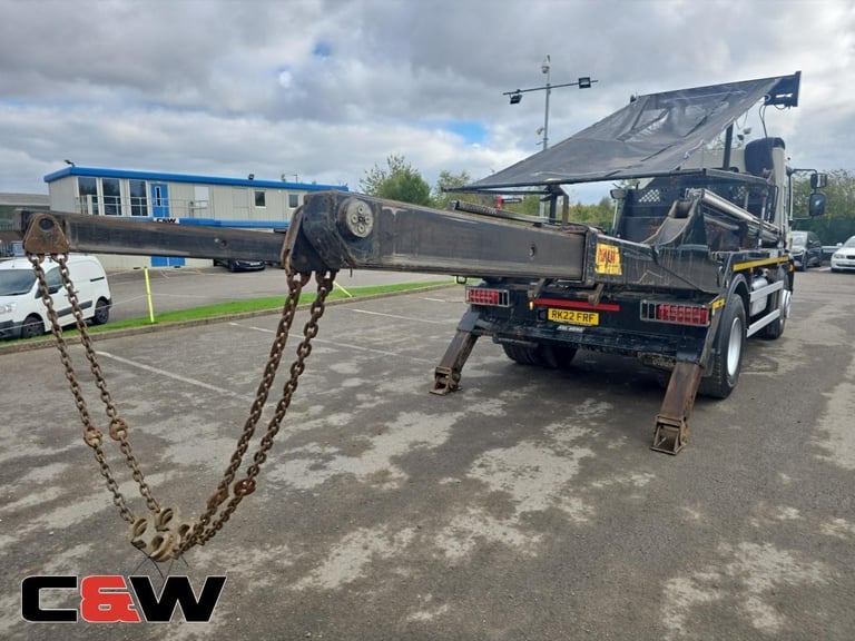2022 (22) DAF FA LF 230 18T 4x2 Skip Loader - 147,000KMS
