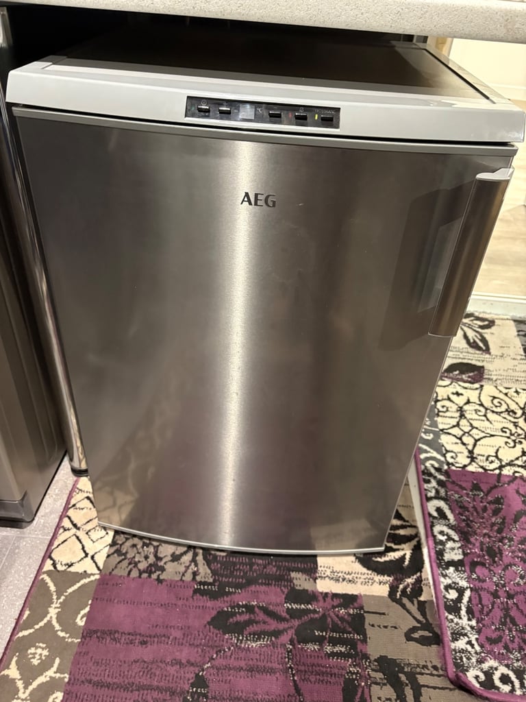image for AEG under counter freezer stainless steel 