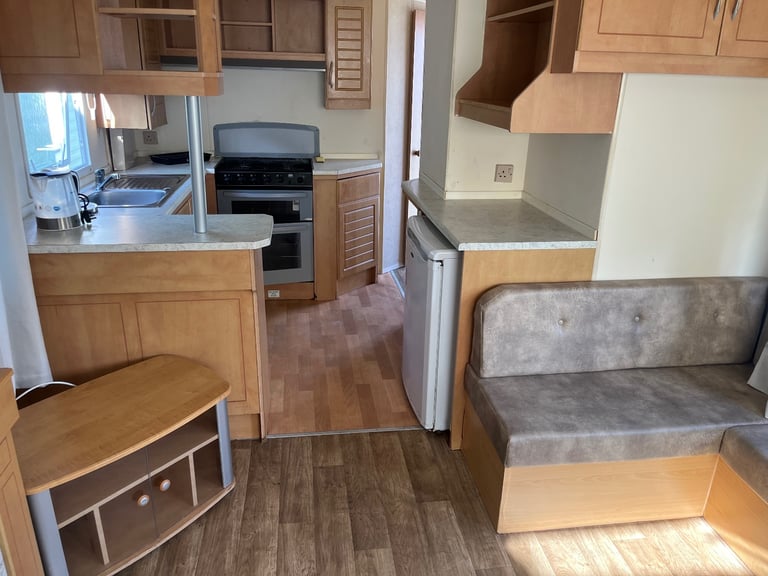 Static 2 bed caravan for rent